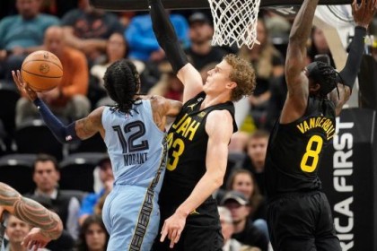 ng体育官网-双杀灰熊稳居西部前三！爵士关键球表现联盟独一档